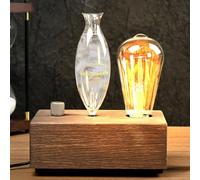 BAUSATZ Diffusore di oli essenziali per la casa, diffusore senz'acqua, infusore, diffusore di aromi senza acqua, diffusore di oli essenziali, macchina per aromaterapia, in legno massello, per casa,