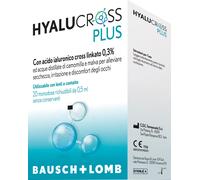 Bausch & Lomb Hyalucross plus 20 flaconcini monodose da 0,5 ml