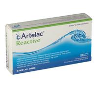 BAUSCH & LOMB-IOM ARTELAC REACTIVE SOLUZIONE OFTALMICA MONODOSE 20 UNITA' DA 0,5 ML