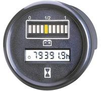 Bauser Controller di batteria e tempo 830 12V 0 a 99999,9 h