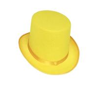 Bauzuoyo Tesa a rullo, cilindro alto, per uomo e donna, cappello da bowling, cappello mago, carnevale, Halloween, feste, festival, casual, Fedora, costume cosplay, palcoscenico, copricapo