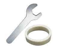 Bava Inferiore Della Rondella In Feltro | Guarnizione Rotonda Per Pulizia Macchina Da Caffè | Per Guarnizioni In Feltro Di Lana Eccellenti Per Il Miglioramento Del Sapore Per La Casa, Il Bar