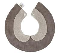 Bavagello Branco Trasparente Per Bambino Teatro Tela Alimentazione Assorbente Forte Con Petto Cotone Cotone Bambini Del Colletto