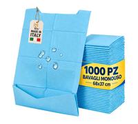 Bavagli Monouso Impermeabili con Tasca 1000Pz 68x37 cm