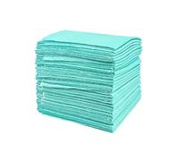 Bavaglini dentistici usa e getta da 60 pezzi, asciugamano per il petto, grembiule per paziente, bavaglino per neonati, tamponi per pulizia tatuaggi, materiali dentali(Green)