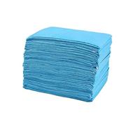 Bavaglini dentistici usa e getta da 60 pezzi, asciugamano per il petto, grembiule per paziente, bavaglino per neonati, tamponi per pulizia tatuaggi, materiali dentali(Blue)