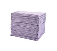 Bavaglini dentistici usa e getta da 60 pezzi, asciugamano per il petto, grembiule per paziente, bavaglino per neonati, tamponi per pulizia tatuaggi, materiali dentali(Purple)