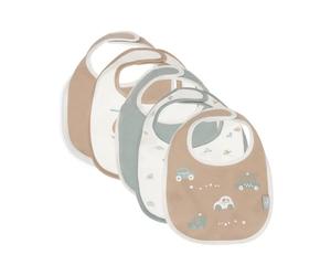 Bavaglini Jollein Jersey Impermeabili 5 Pezzi