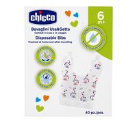 Bavaglini Monouso 6m+ Chicco(R) 40 Pezzi