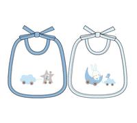 Bavaglino baby ciniglia Ellepi 9840 - 6 pezzi