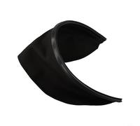 Bavaglino rimovibile per casco da saldatore, protezione avvolgente per il collo, realizzato in cotone ignifugo e pelle PU, chiusura sicura a pressione per una completa