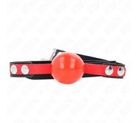 Bavaglio Ball Gag BDSM Kink - TPE Morbido, Cinghia Regolabile