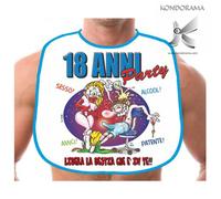 Bavaglio maxi “18 anni party libera la bestia che è in te”