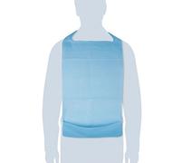 Bavaglio per Adulti Anziani Usa e Getta Impermeabili Alta Resistenza (100PZ) Bavaglie Monouso Anti-Strappo in Polietilene con Tasca Raccogli Cibo