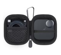 Baval Custodia da viaggio rigida per registratore vocale AI portatile per Anker Soundcore Work (custodia nera)