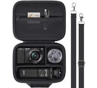 Baval Custodia rigida per fotocamera digitale Sony ZV-1F/ZV-E10, compatibile con treppiede (GP-VPT2BT), microfono e fotocamera, Custodia nera., for Sony ZV-E10/ZV-E1/ZV-E10 II, Custodia per fotocamera