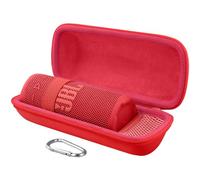 Baval Custodia rigida portatile compatibile con altoparlante Bluetooth JBL Grip portatile impermeabile (custodia rossa)