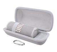 Baval Custodia rigida portatile compatibile con altoparlante Bluetooth JBL Grip portatile impermeabile (custodia bianca)