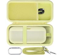 Baval Custodia rigida portatile compatibile con altoparlante portatile Bluetooth Bose New SoundLink Flex di seconda generazione/Bose SoundLink Flex, custodia giallo limone