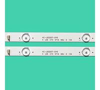 BAVALU 100% Nuovo 2 pz/Kit Strisce di Retroilluminazione A LED for THOMSON 32 TV T32D16DH 01B T32D16DH 01W JL.D32061330 004AS M 4C LB320T JF3 4C LB320T JF4
