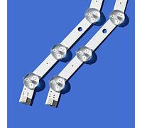 BAVALU Barra luminosa a LED da 2 pezzi for Samsung 32''TV Nuovo 12LED D3GE-320SM1-R2 12light for 2013SVS32 BN96-35204A BN96-28763A LM41-00001S