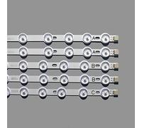 BAVALU Nuova Striscia di retroilluminazione a da 40quot;39quot;NDV REV1.0 ABC for Toshiba 40L3433DG VESTEL VES390UNDC-01 VES400UNDS-01 VES400UNDS-02