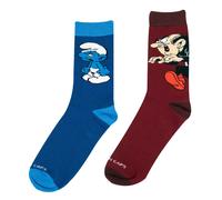 Bavarian Caps 2er Casella Archiviazione i Puffi Unisex Freizeitsocken Lulu Nuovo