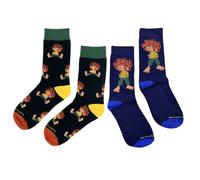 Bavarian Caps - 2er Casella Archiviazione " Pumuckl ",v2 Unisex Calze Tempo