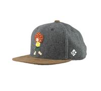 Bavarian Caps " Grantig By Nature " - Grigio Scuro (Bambini Berretto) V2 Basecap
