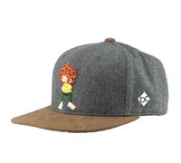 Bavarian Caps " Grantig By Nature " Grigio Scuro ( Snapback Cap) V2 Pumuckl