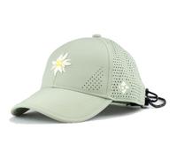 Bavarian Caps Unisex Basecap Edelweiß Outdoor v2 Curved, Lindgrün, CX216