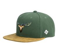 Bavarian Caps Unisex Snapback, Waldhirsch - Dunkelgrün Braun