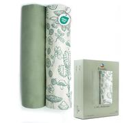 Bavella - Set di 2 coperte e panno XXL in mussola (certificato Öko-Tex) in 100% cotone (120 x 120 cm) - panni per sputare, panno e mussola per ragazzi e ragazze, panno per sputare e coperta per