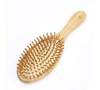 Baverta Spazzola di Bambù Massaggio Del Cuoio Capelluto Pettine natura spazzole di legno anti statico strumenti per lo
