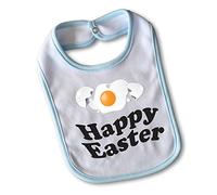Bavetto Bavaglino Idea Regalo Pasqua "La Sorpresa Sono Io" Small Azzurro