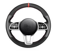 BAWAQAF Adatto per Mercedes Benz Sprinter 2018-2021, coprivolante cucito a mano, coprivolante fai da te, accessori interni auto