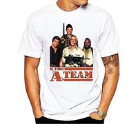 BAWCN The A Team V1 Series T Shirt Black Brick Graphite Men Cotton Tshirt Teeshirt White L