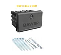 Bawer 600 BAULE PORTAUTENSILI PER CAMION DI CONSEGNA, RIMORCHIO + STAFFE