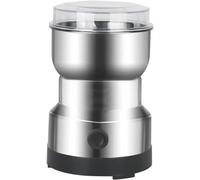 BAWHO Smash Machine Portatile, Macina Cereali Elettrico Multifunzione in Acciaio Inossidabile, Macina Erbe per Spezie, Cereali, Macina Bagnato E Secco, 150 W, 50-400 ML