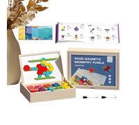 Bawiaueu Giochi Puzzle - Giocattolo Da Tavolo In Legno Per Logica E Ragionamento,Set di Costruzione Colorati - Per Bambini Ragazzi Ragazze Giovani E Scuole Viaggi