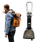Bawiaueu per Spaventare Gli - Mini di Sicurezza Ad Alta Intensità,Campanelli per Forti con Portachiavi - per Trekking Campeggio Escursionismo Arrampicata