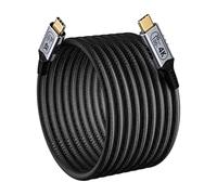 BAWIOFIAU Cavo USB-C a USB-C 20 Gbps, video 4K 60 Hz, ricarica rapida PD 100 W, nylon intrecciato