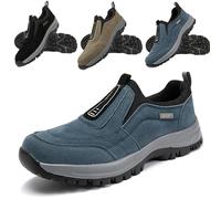 BAWUTZ Scarpe da trekking ortopediche Hatme, scarpe da trekking ortopediche da uomo di Hartmann, scarpe slip-on traspiranti, antiscivolo, resistenti all'abrasione per donna e uomo (42,Blau)