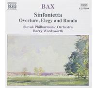 Arnold Bax Overture, Elegy & Rondo Sinfonietta (Wordsworth, Slovak Po) (CD)