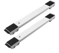 Baxcdyswe Supporto Lavatrice Asciugatrice, Sposta Mobili con Ruote, Piedini Ruote per Lavatrice, Rotelle Spostare Mobili per Carrello Base Frigorifero Fino 300 kg 24 Ruotes Base Universale Rondella