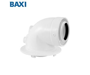 BAXI adattatore 90° coassiale 60/100 per caldaia a condensazione