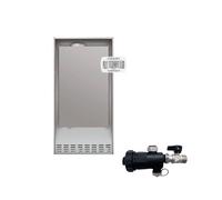 Baxi Caldaia A Condensazione ad Incasso Luna IN Plus 30 kW Metano/Gpl Con Kit Scarico Fumi + Defangatore Omaggio KIT COASSIALE