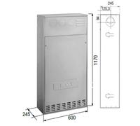 Baxi cassa universale per Luna Duo-tec IN PLUS e LUNA AIR KHG71410991