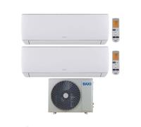 Baxi Climatizzatore Condizionatore Dual Split Astra 7+18 con LSGT60-3M Inverter R-32 Wi-Fi Opt. Classe A++