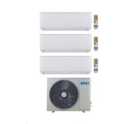 Baxi Climatizzatore Condizionatore Trial Split Astra 9+9+9 con LSGT70-3M Inverter R-32 Wi-Fi Opt. Classe A++